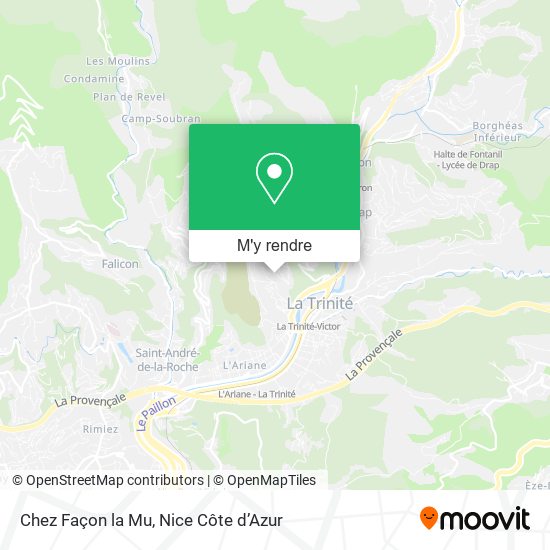 Chez Façon la Mu plan