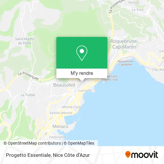 Progetto Essentiale plan