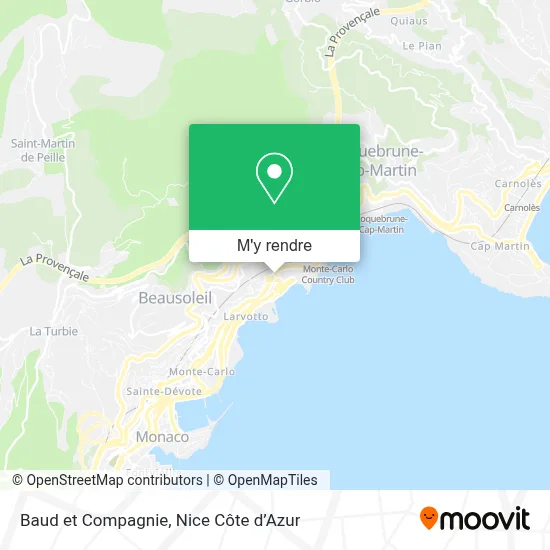 Baud et Compagnie plan