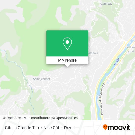 Gîte la Grande Terre plan