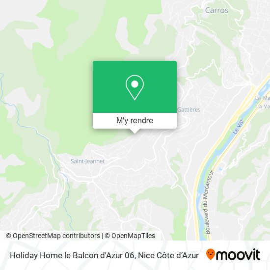 Holiday Home le Balcon d'Azur 06 plan