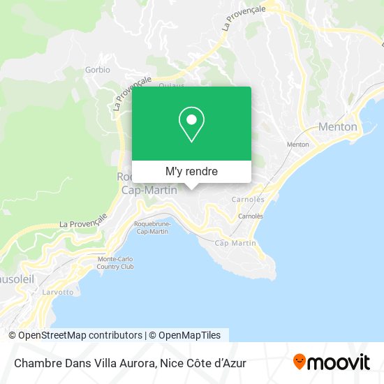 Chambre Dans Villa Aurora plan