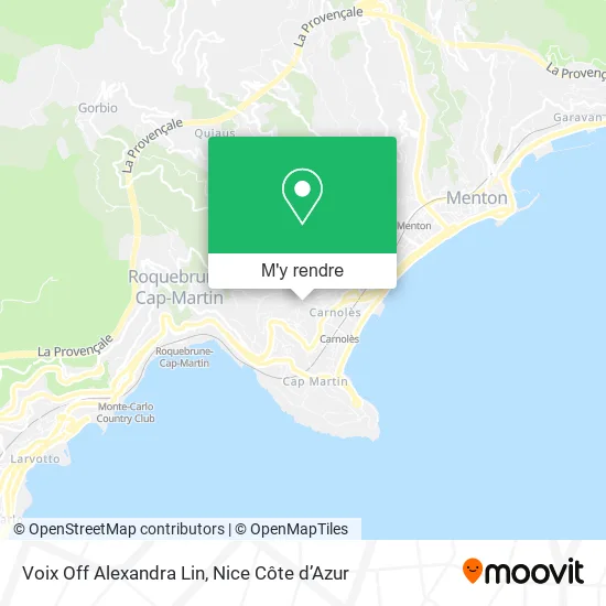Voix Off Alexandra Lin plan