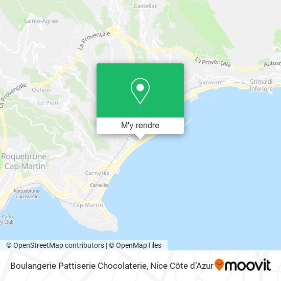 Boulangerie Pattiserie Chocolaterie plan