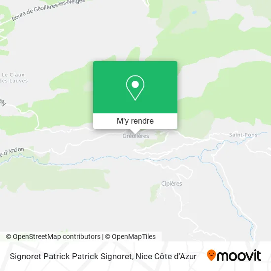 Signoret Patrick Patrick Signoret plan