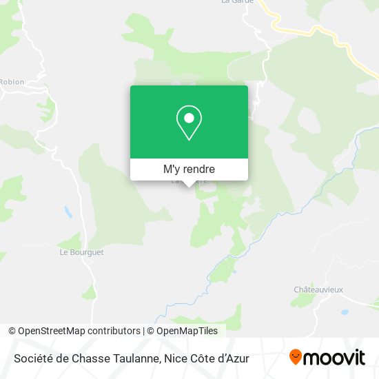 Société de Chasse Taulanne plan