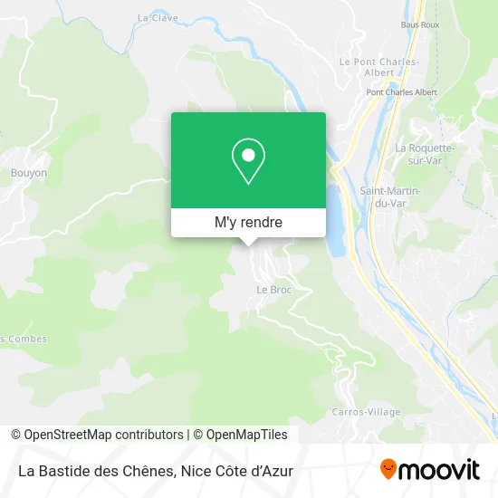 La Bastide des Chênes plan