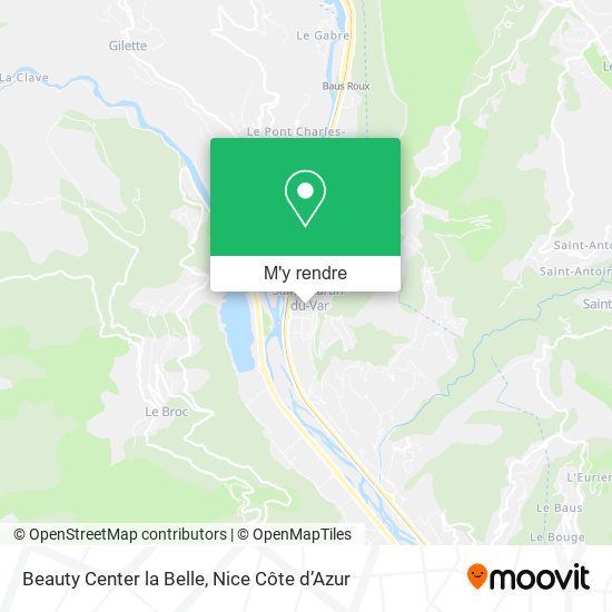 Beauty Center la Belle plan
