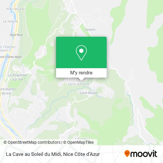 La Cave au Soleil du Midi plan