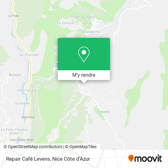 Repair Café Levens plan