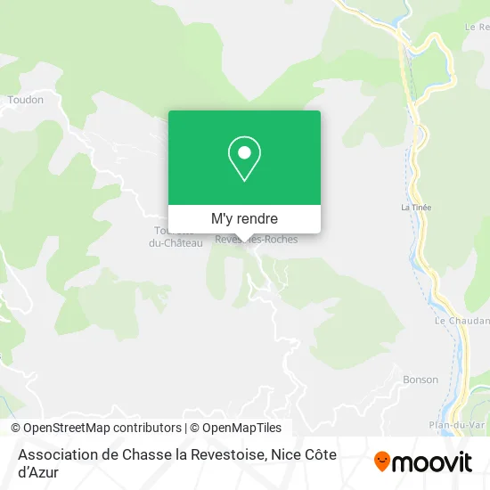 Association de Chasse la Revestoise plan