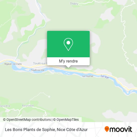 Les Bons Plants de Sophie plan