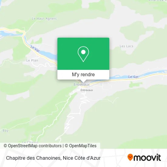 Chapitre des Chanoines plan