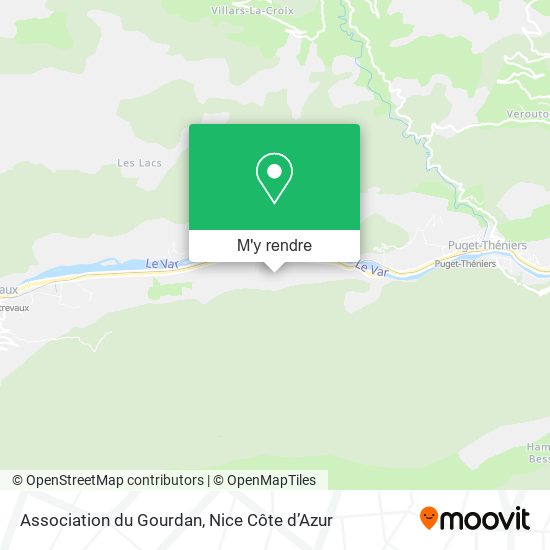 Association du Gourdan plan