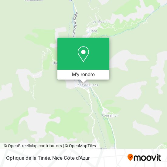 Optique de la Tinée plan