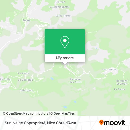 Sun-Neige Copropriété plan