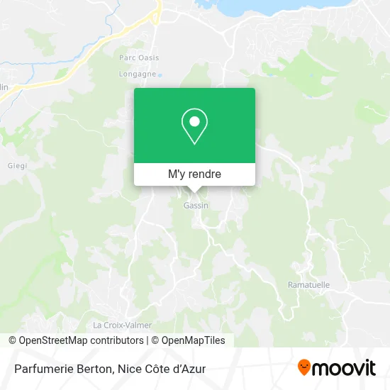 Parfumerie Berton plan