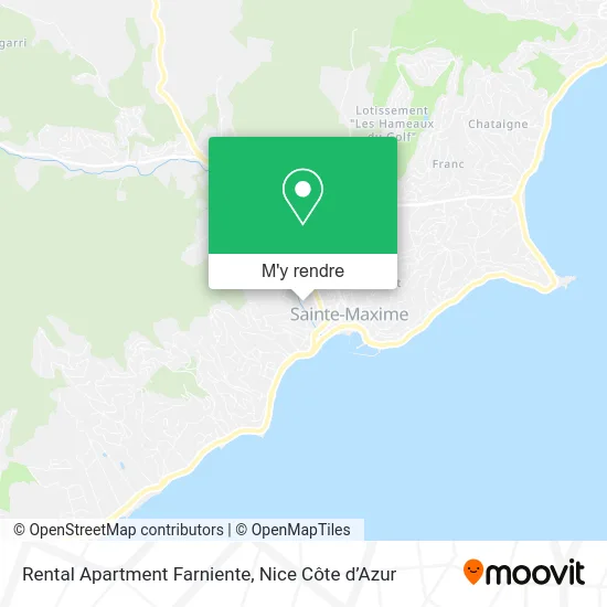 Rental Apartment Farniente plan