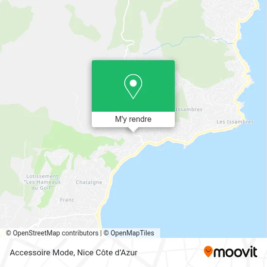 Accessoire Mode plan