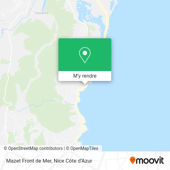 Mazet Front de Mer plan