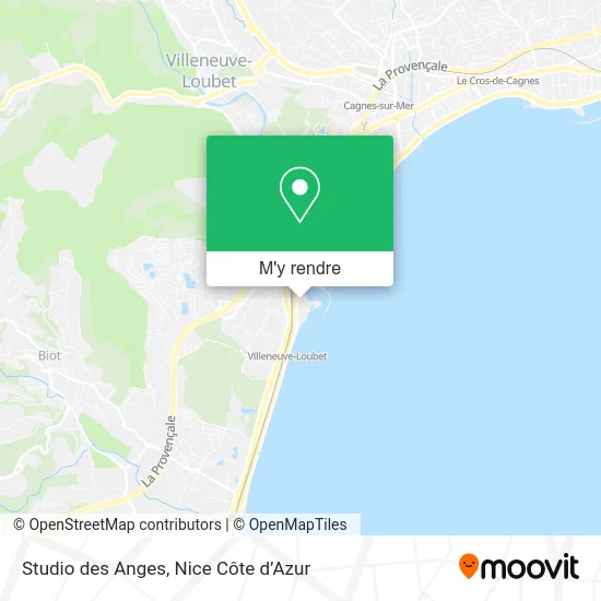 Studio des Anges plan