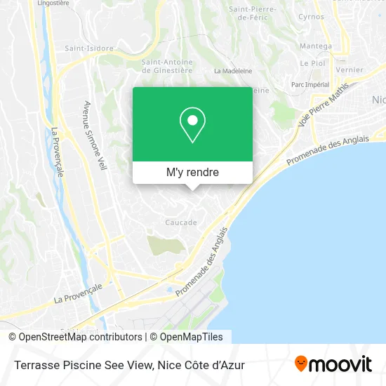 Terrasse Piscine See View plan