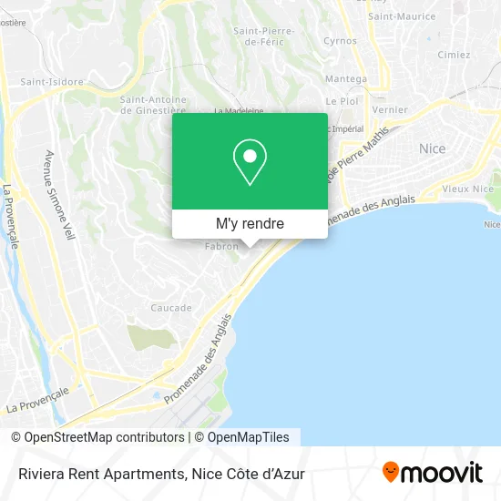 Riviera Rent Apartments plan
