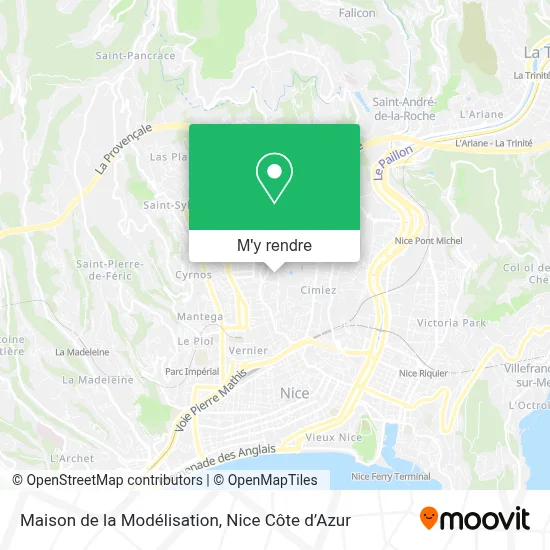 Maison de la Modélisation plan