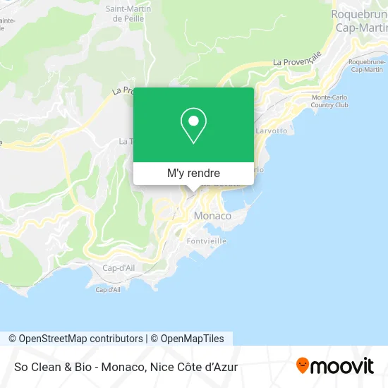 So Clean & Bio - Monaco plan