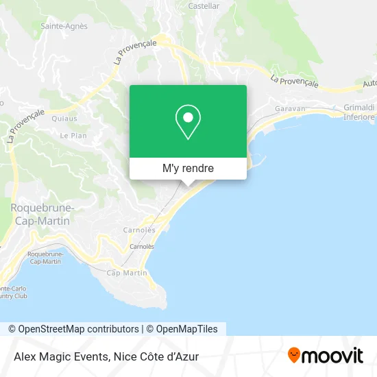 Alex Magic Events plan