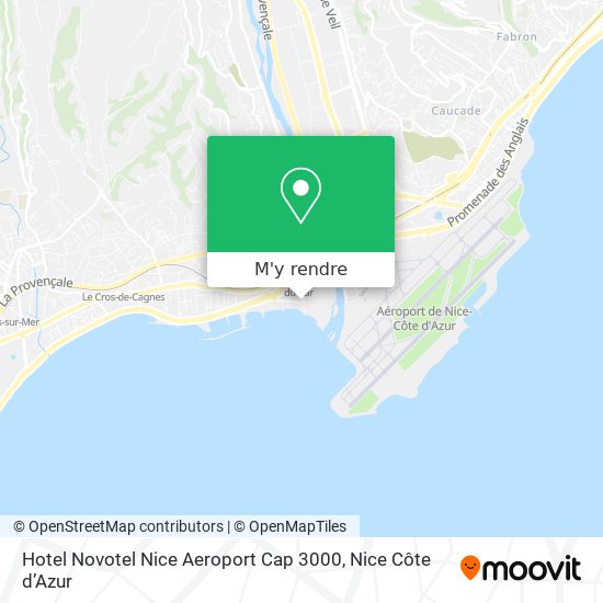 Hotel Novotel Nice Aeroport Cap 3000 plan