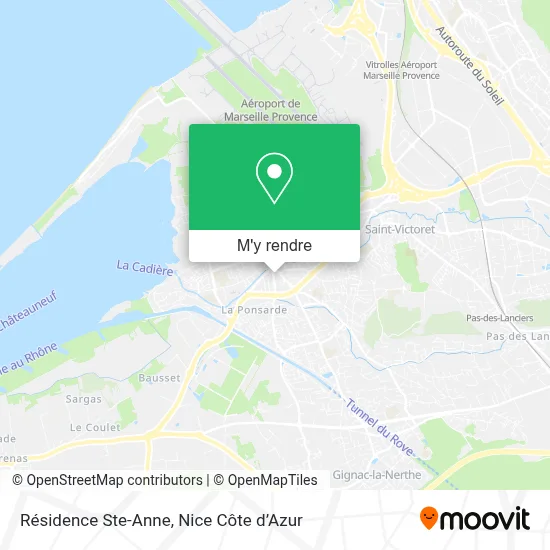 Résidence Ste-Anne plan