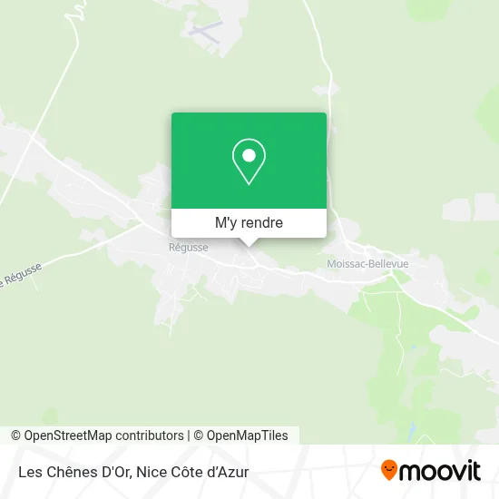 Les Chênes D'Or plan