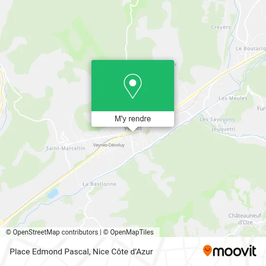 Place Edmond Pascal plan