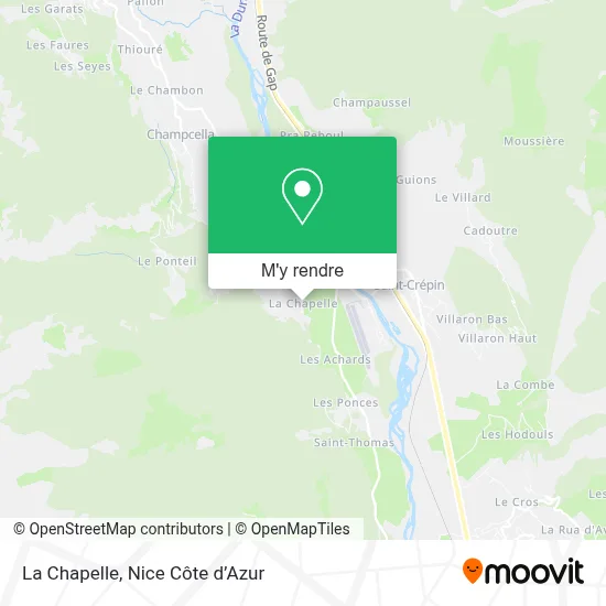 La Chapelle plan