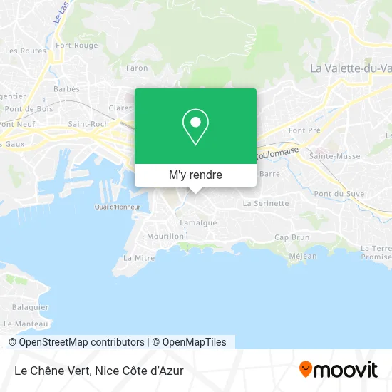 Le Chêne Vert plan