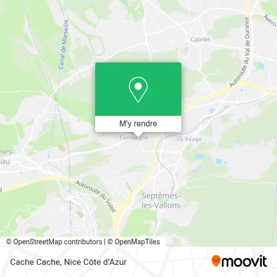 Cache Cache plan