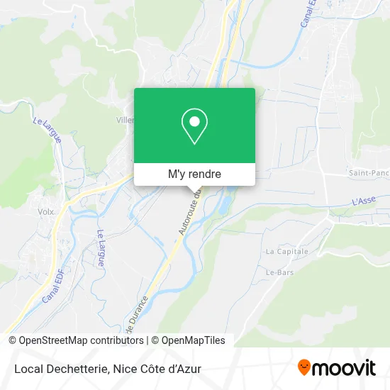 Local Dechetterie plan