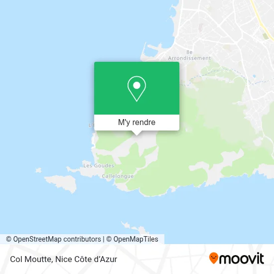 Col Moutte plan