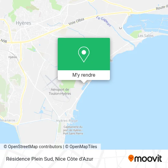 Résidence Plein Sud plan