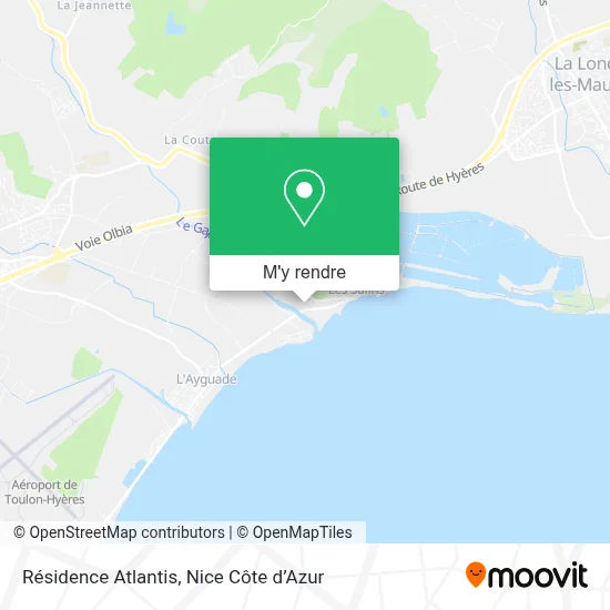 Résidence Atlantis plan