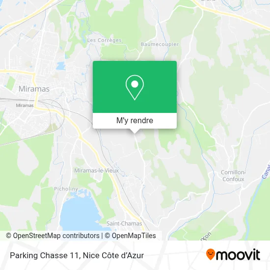 Parking Chasse 11 plan