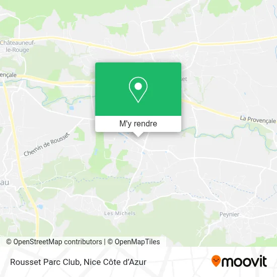 Rousset Parc Club plan