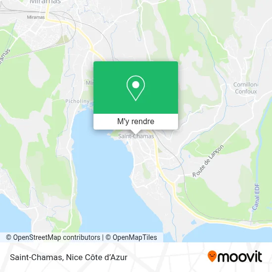 Saint-Chamas plan