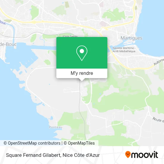 Square Fernand Gilabert plan
