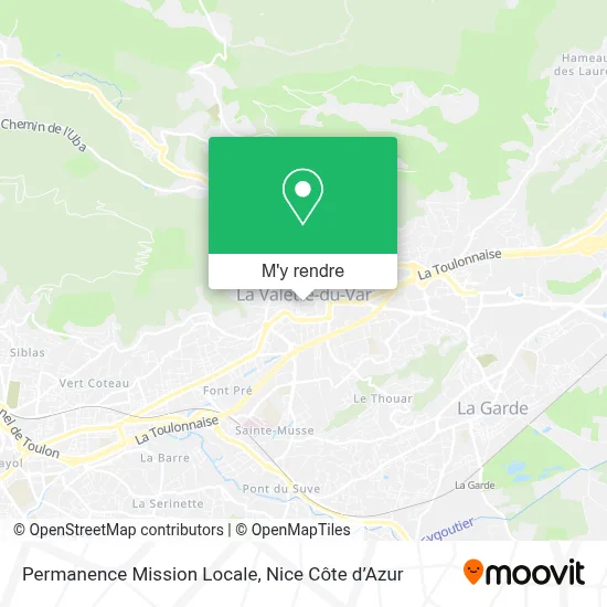Permanence Mission Locale plan