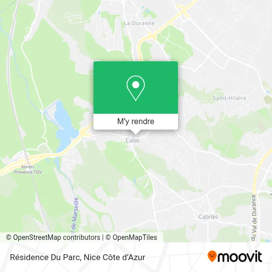 Résidence Du Parc plan