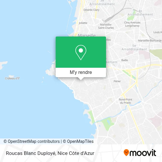 Roucas Blanc Duployé plan