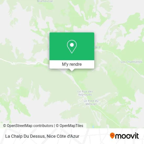 La Chalp Du Dessus plan