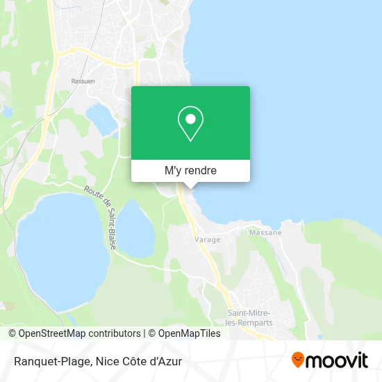 Ranquet-Plage plan